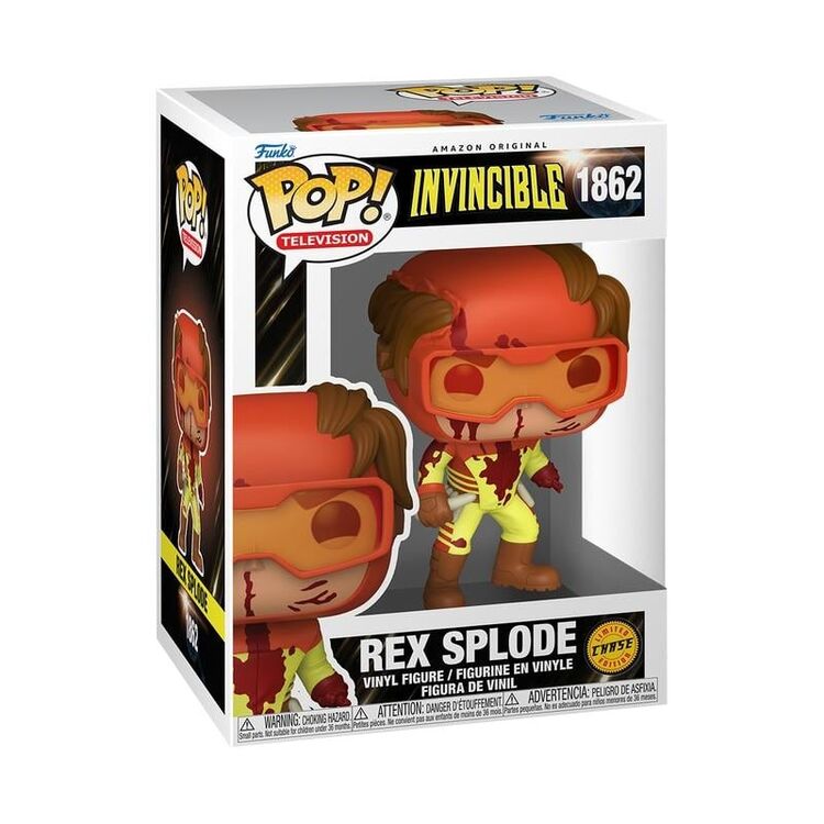 Funko Pop! Invincible - Rex Splode (Chase is Possible) #90322
