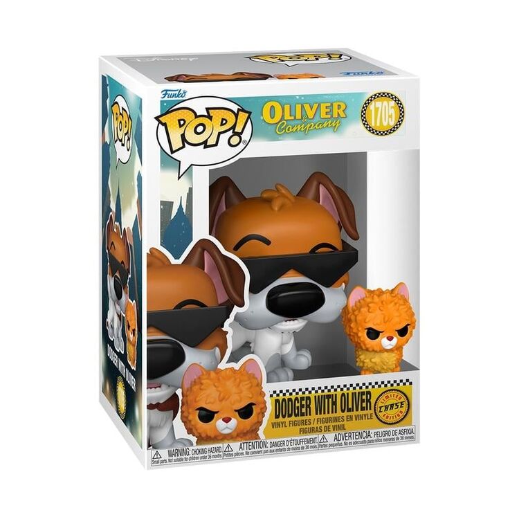 Product Funko Pop! Oliver & Company - Dodger with Oliver (Chase is Possible) image