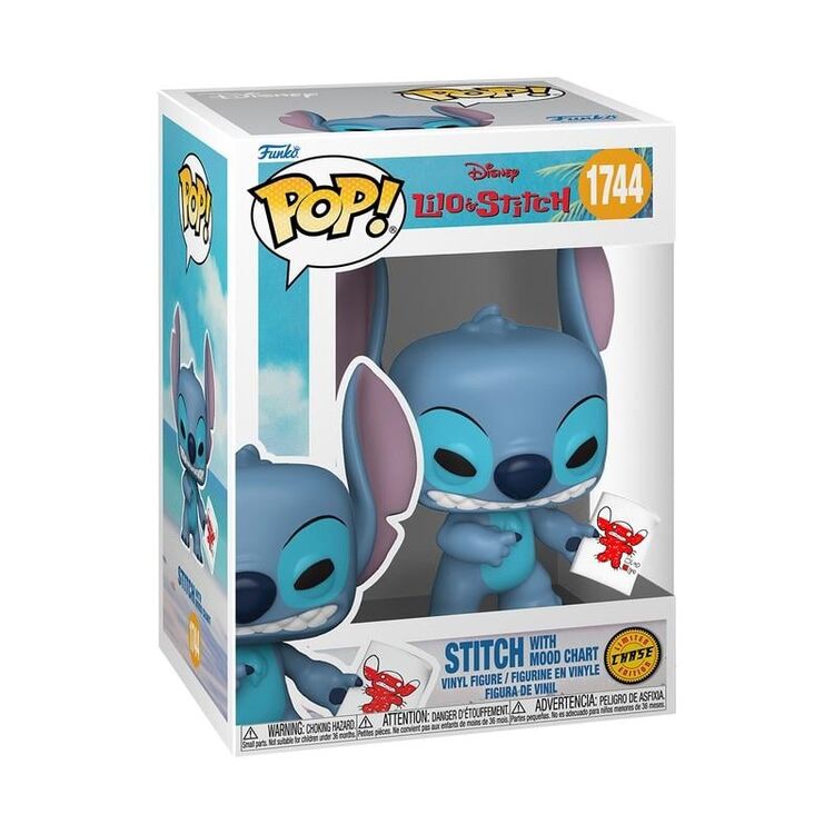 Product Φιγούρα Funko Pop! Lilo & Stitch - Stitch with Mood Chart (Chase is Possible) image