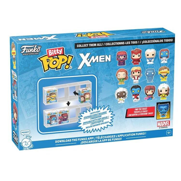 Product Funko Bitty Pop! 4-Pack: X-Men - Phoenix, Angel, Iceman, Cyclops image