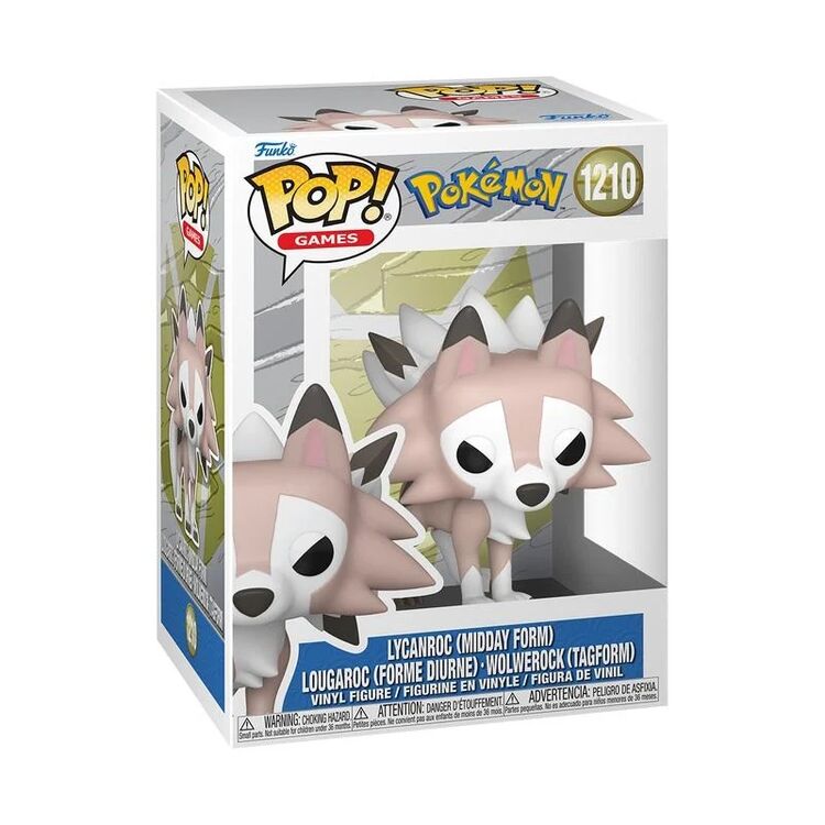 Product Φιγούρα Funko  Pop! Pokemon: Lycanroc (Midday Form) image