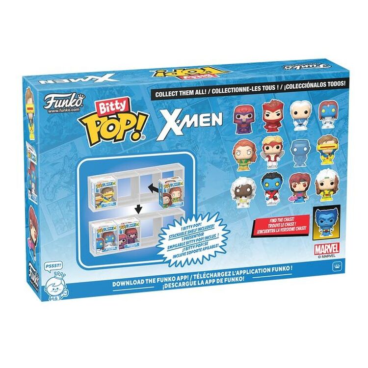 Product Φιγούρες Funko Bitty Pop! 4-Pack: X-Men - Rogue, Nightcrawler, Gambit, Storm image