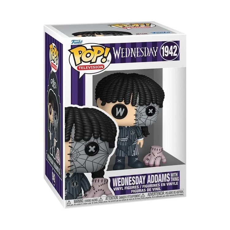 Product Φιγούρα Funko Pop! Patchwork Wednesday with the Thing image