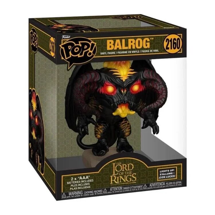 Product Φιγούρα Funko Pop! Super- Lord of the Rings Balrog (With Sounds & Light) image
