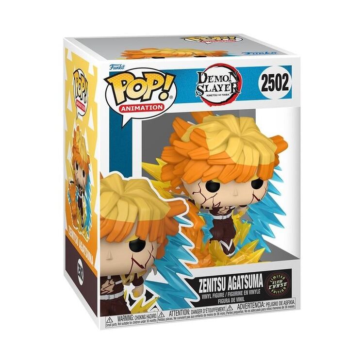Product Funko Pop! Demon Slayer: Infinity Castle - Zenitsu Agatsuma (Chase is Possible) image