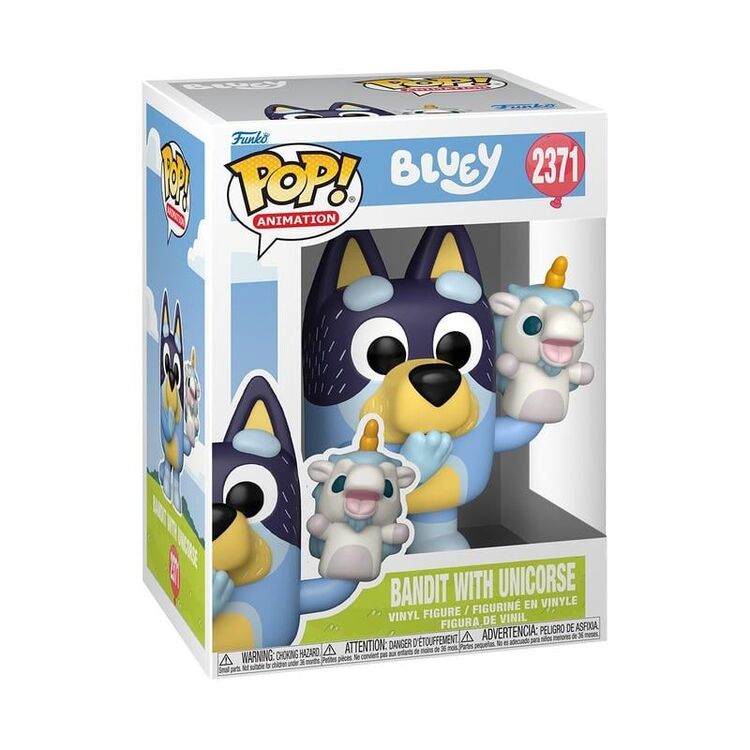 Product Funko Pop! Bluey - Bandit with Unicorse image