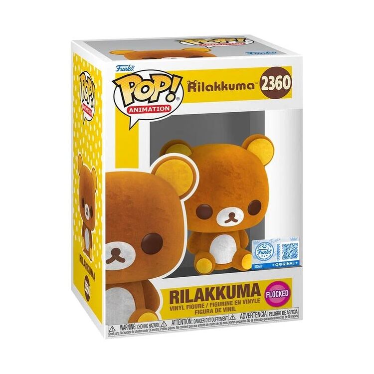 Product Φιγούρα Funko Pop! Animation: Rilakkuma:  Rilakkuma (Flocked) (Special Edition) image