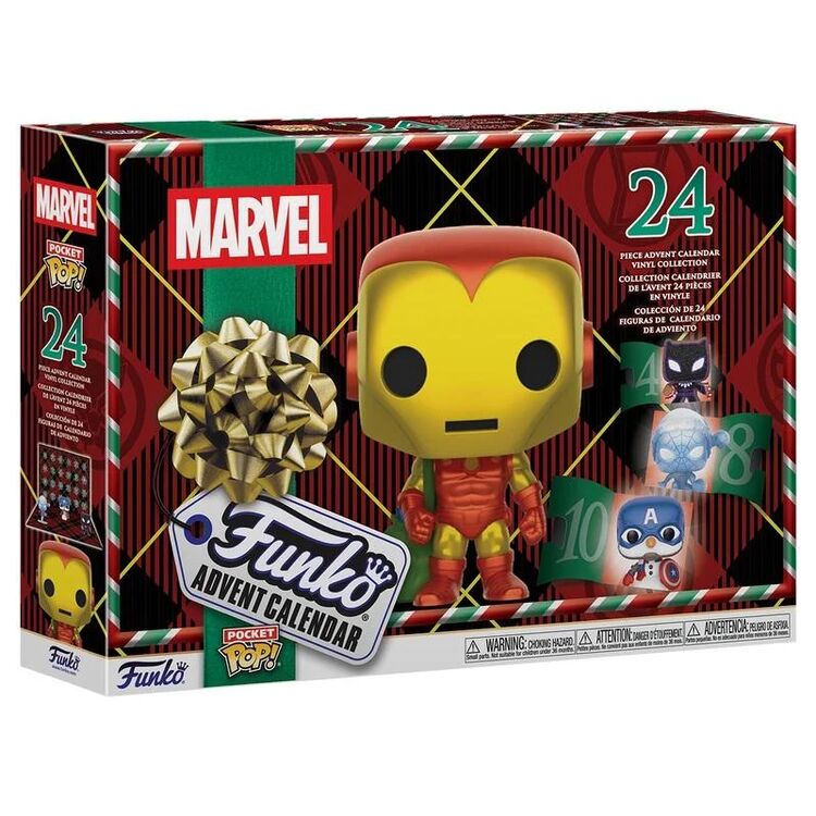 Product Funko Pocket Pop! Advent Calendar: Marvel  24Day Countdown Calendar Vinyl Figures image