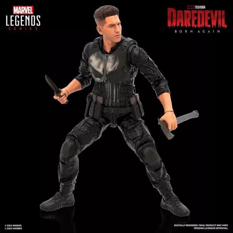 Product Φιγούρα Δράσης Hasbro Marvel Legends Daredevil Born Again Punisher Figure image