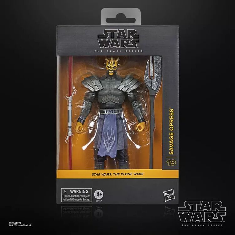 Product Hasbro Fans Disney Star Wars: The Clone Wars Black Series - Savage Opress Deluxe Action Figure (15cm) (G0657) image