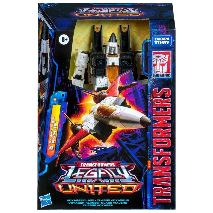 Product Hasbro Fans Transformers: Generations Legacy United Voyager Class - G1 Universe Ramjet Action Figure (18cm) (G1036) image