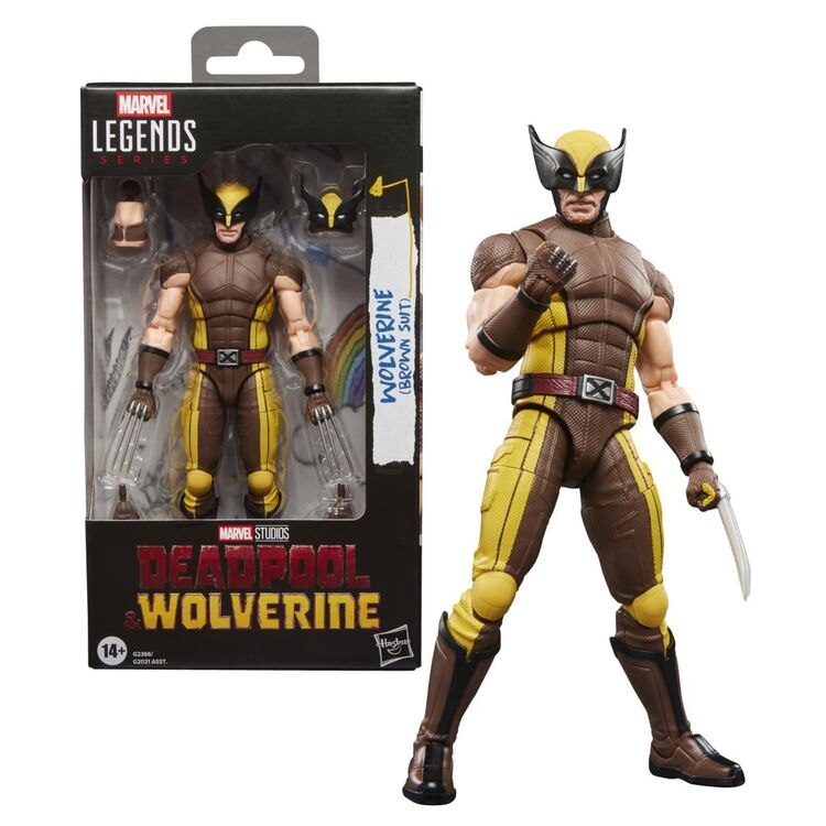 Product Marvel Deadpool And Wolverine -Wolverine (Brown Suit) Figure Legends Series image