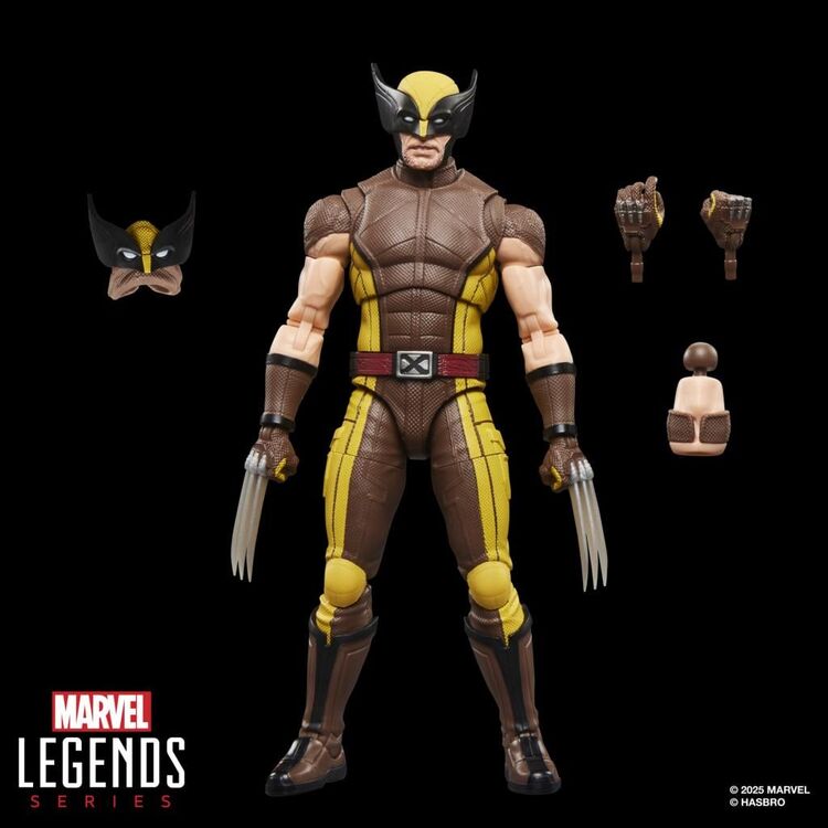 Product Marvel Deadpool And Wolverine -Wolverine (Brown Suit) Figure Legends Series image