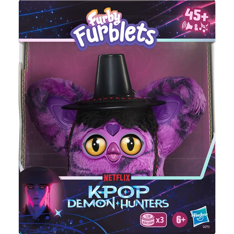 Product K-Pop Demon Hunters Saja Boy Demon Figure Furblet image