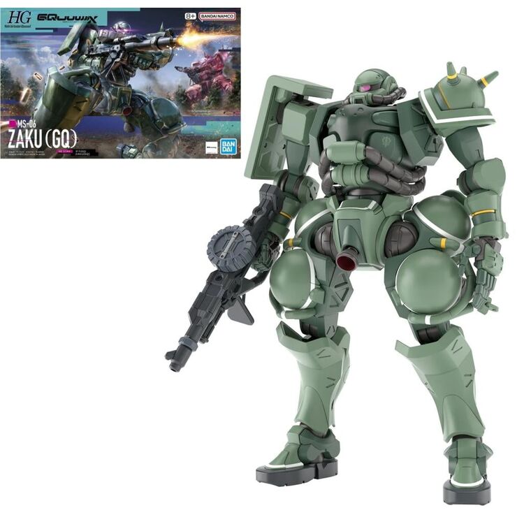 Product Gundam HG 1/144 Zaku (GQ) Model Kit image