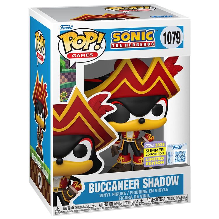 Product Funko Pop! Sonic The Hedgehog - Buccaneer Shadow (Convention Special Edition) image