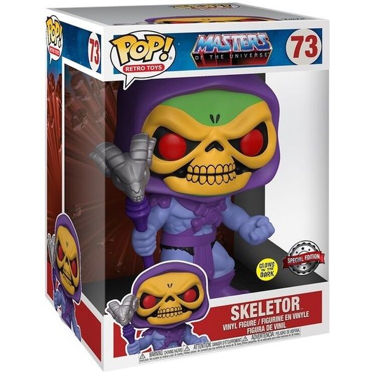 Product Φιγούρα Funko Pop! Masters of the Universe - Skeletor 10” (GITD) image