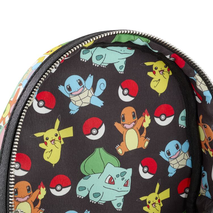 Product Τσάντα Πλάτης Loungefly Pokemon Pikachu And Starters Aop Mini Backpack image