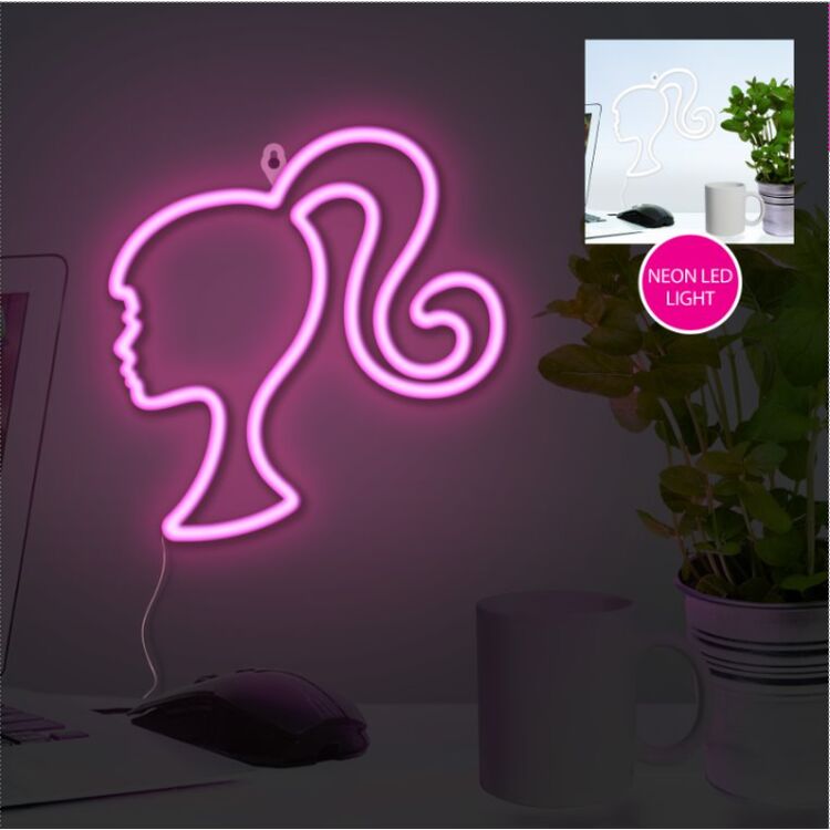 Product Φωτιστικό Paladone: Barbie - Wall Mountable LED Neon Light (PP12620BRVN) image