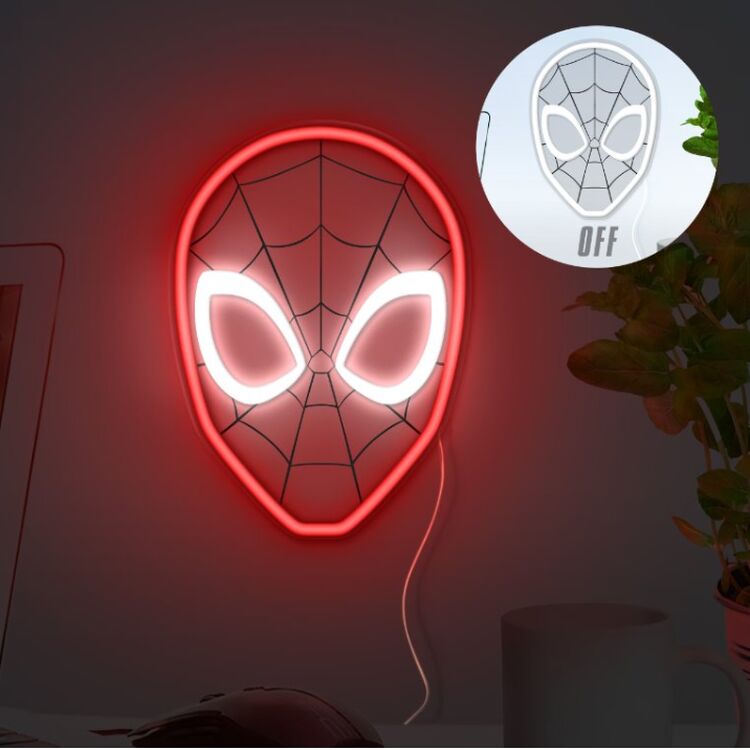 Product Φωτιστικό Marvel Spider-Man Mountable LED Neon image