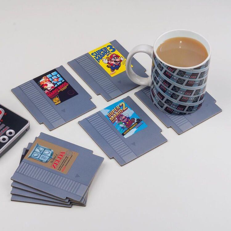 Product Σουβέρ Nintendo Nes Cartridge 8τμχ image