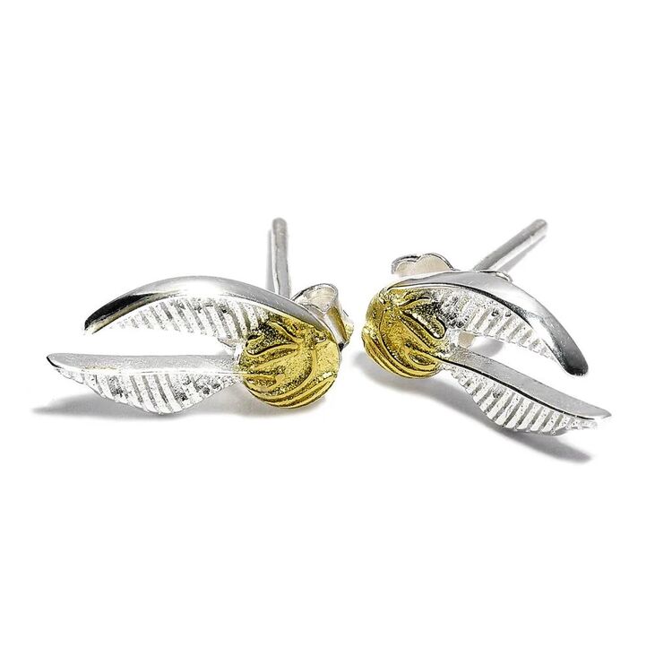 Product Harry Potter Golden Snitch Earrings Sterling Silver image