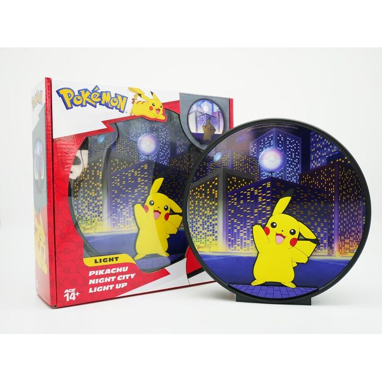 Product Φωτιστικό Pokemon Pikachu Night City Light Up image