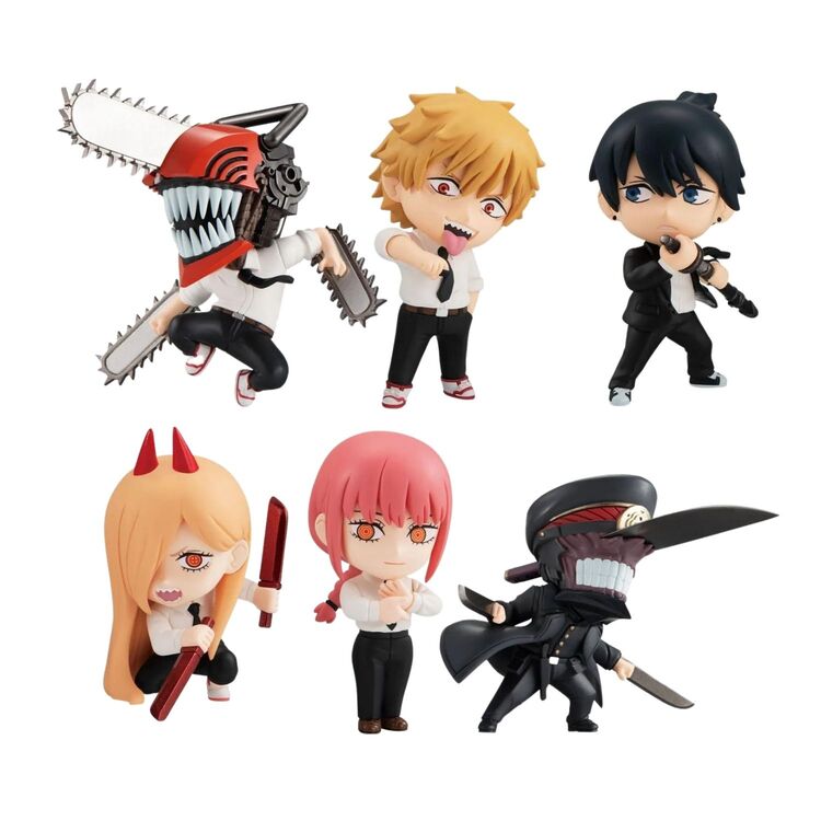Product Chainsaw Man 6 Character Adverge Motion Bandai Shokugan Adverge Random Figure image