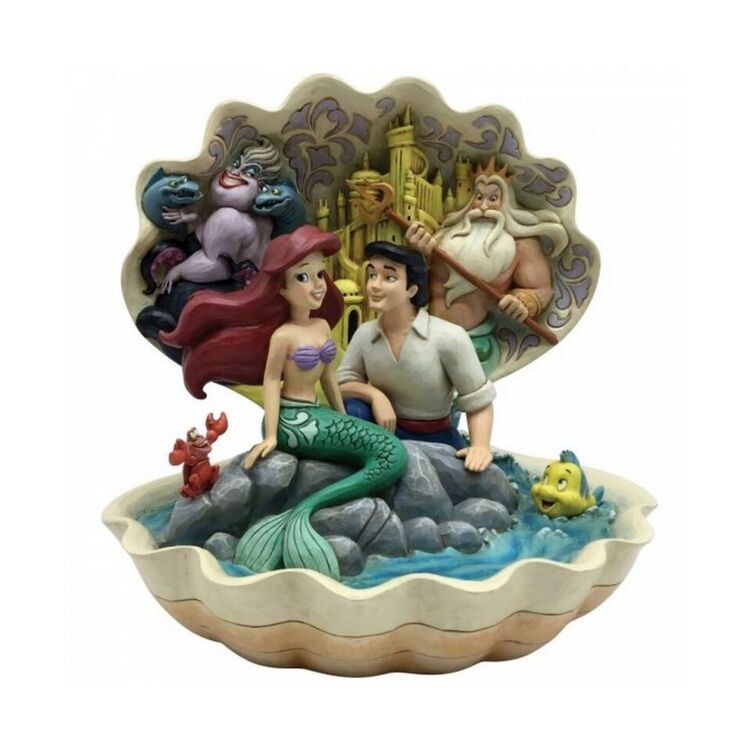 Product Φιγούρα Enesco The Little Mermaid Shell Scene image
