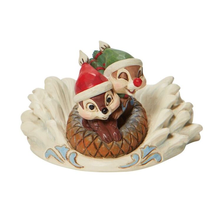 Product Enesco Fun in the Snow Chip & Dale Sledding Figurine image