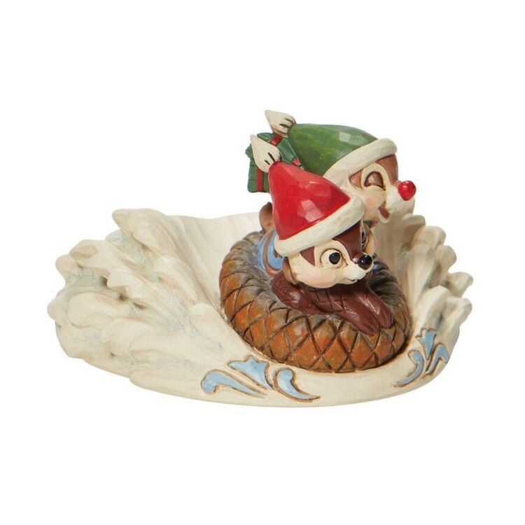 Product Enesco Fun in the Snow Chip & Dale Sledding Figurine image