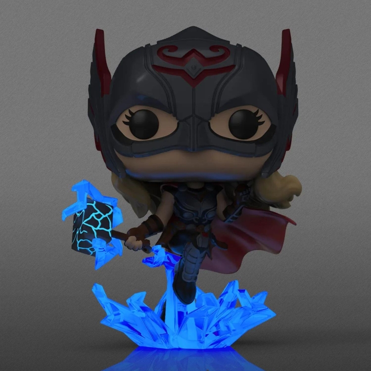 Product Funko Pop! Marvel Love and Thunder Might Thor (GITD Special Edition) image