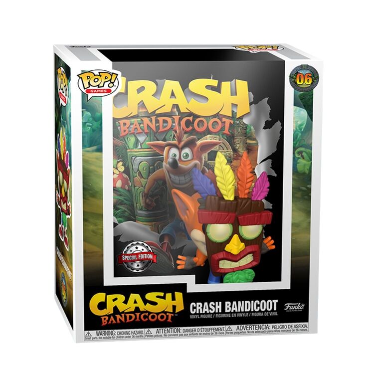 Product Funko Pop! Game Covers Crash Bandicoot (Special Edition) image