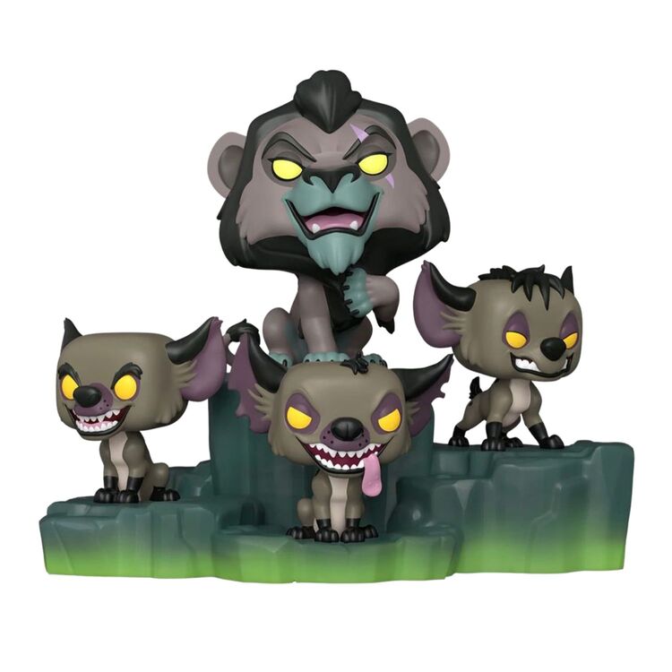 Product Φιγούρα Funko Pop! Deluxe Disney Lion King Villains Assemble Scar With Hyenas (Special Edition) image