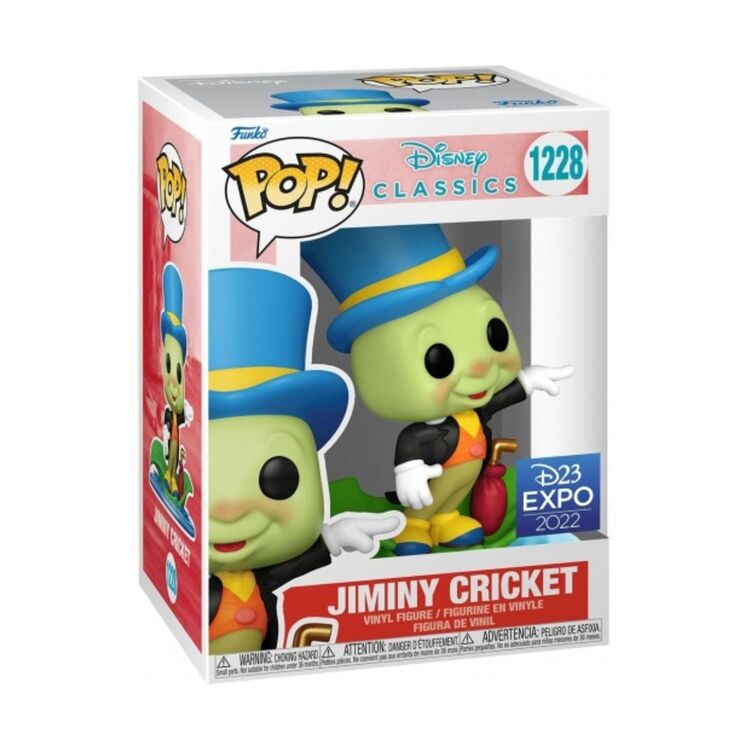 Product Funko Pop! Pinocchio Jiminy On Leaf D23 Expo (Special Edition) image