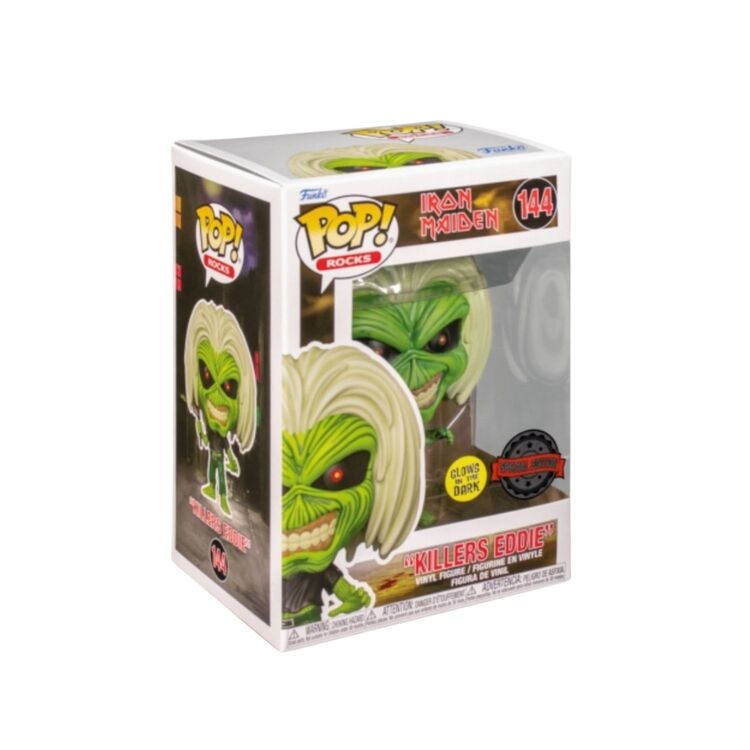 Product Φιγούρα Funko Pop! Iron Maiden Killer Eddie GITD (Special Edition) image
