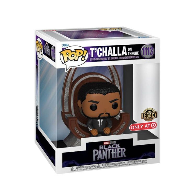 Product Funko Pop! Marvel Black Panther T'Challa on Throne  (Legacy) (Special Edition) image