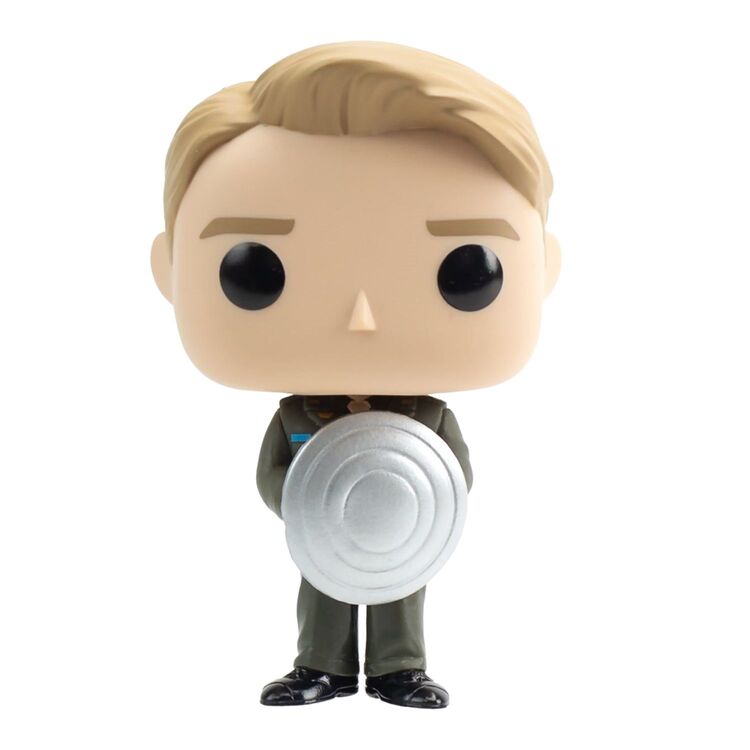 Product Funko Pop! Marvel Captain America With Prototype Shield (Special Edition) image
