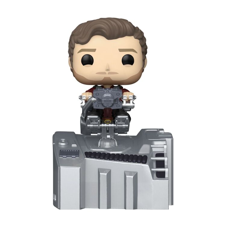 Product Funko Pop! Marvel Deluxe Guardians of the Galaxy Star Lord on Ship (Special Edition) image