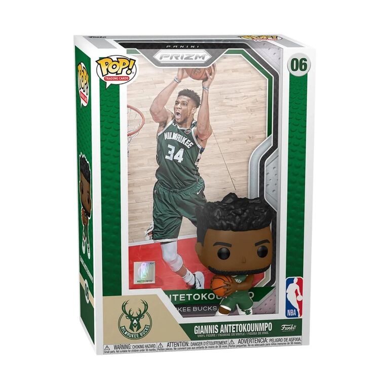 Product Funko Pop! NBA Giannis Antentokounmpo Trading Cards image