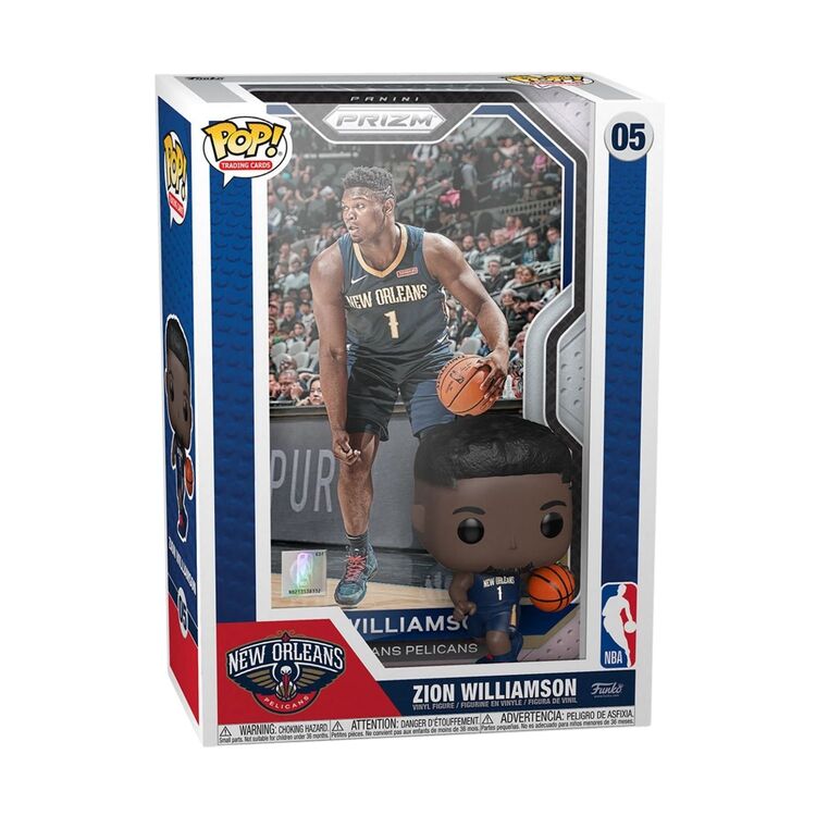 Product Funko Pop! NBA Zion Williamson Trading Cards image