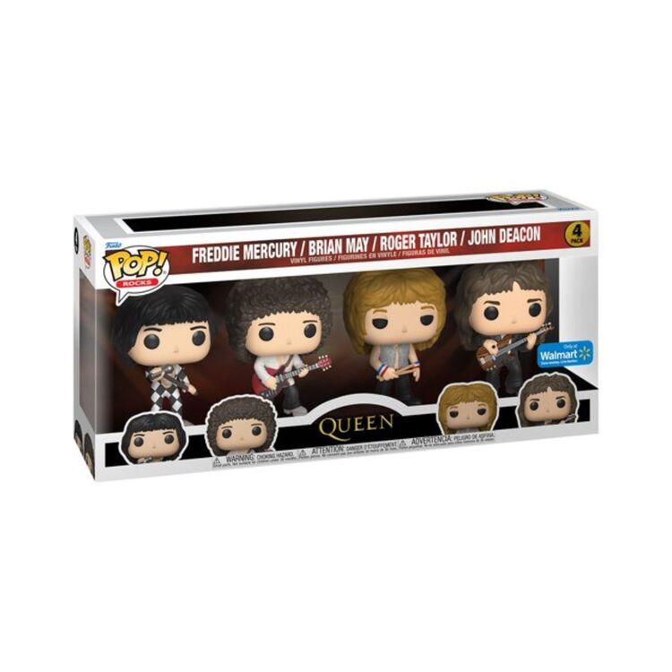 Product Φιγούρες Funko Pop! Rocks Queen 4-Pack (Special Edition) image