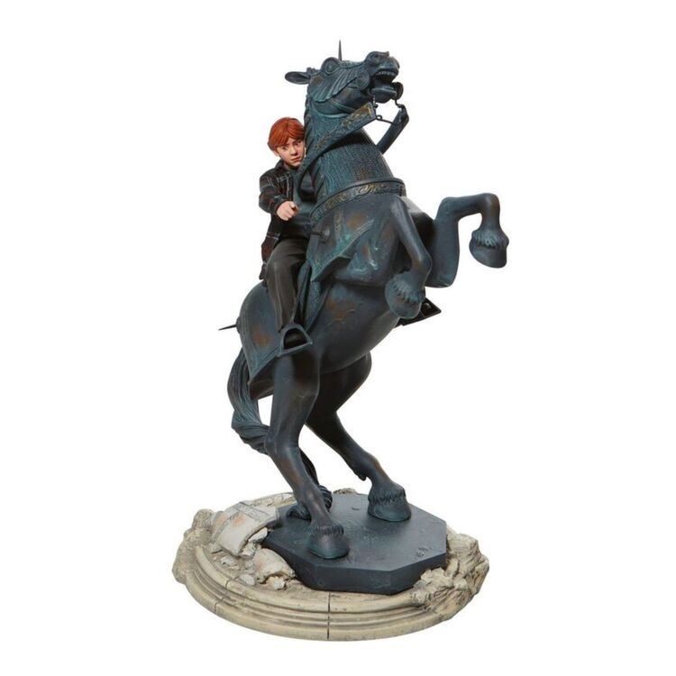 Product Enesco Harry Potter Ron on a Chess Horse Masterpiece Figurine image