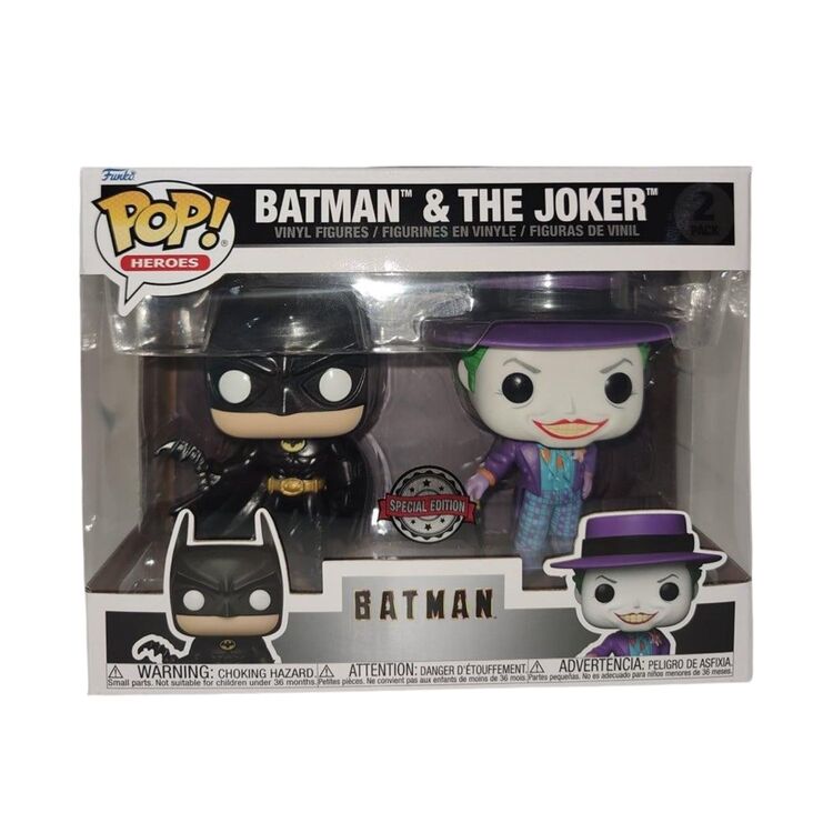Product Funko Pop! Batman and Joker Metallic (Special Edition) image