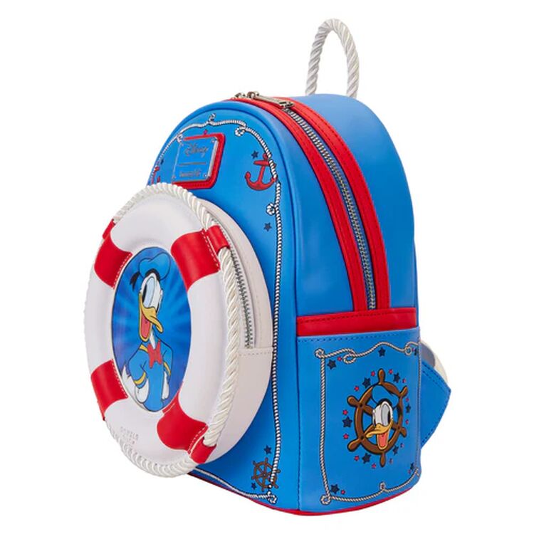 Loungefly Disney Donald Duck 90Th Anniversary Mini Backpack #51360