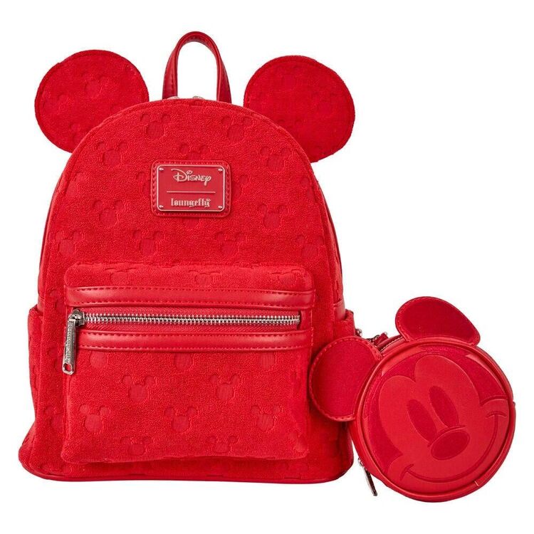 Product Τσάντα Πλάτης Loungefly Mickey "Ears Burnout"  Mini Backpack image