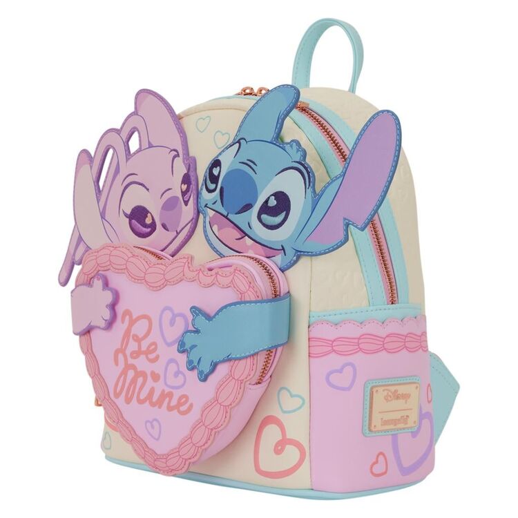 Product Loungefly Lilo And Stitch Be Mine Mini Backpack image