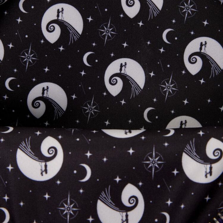 Product Loungefly Jack Skellington & Sally Night Sky  Mini Backpack image