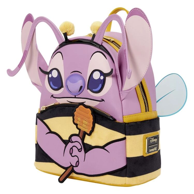 Product Loungefly Disney: Stitch - Angel Bumblebee Costume Cosplay Mini Backpack image