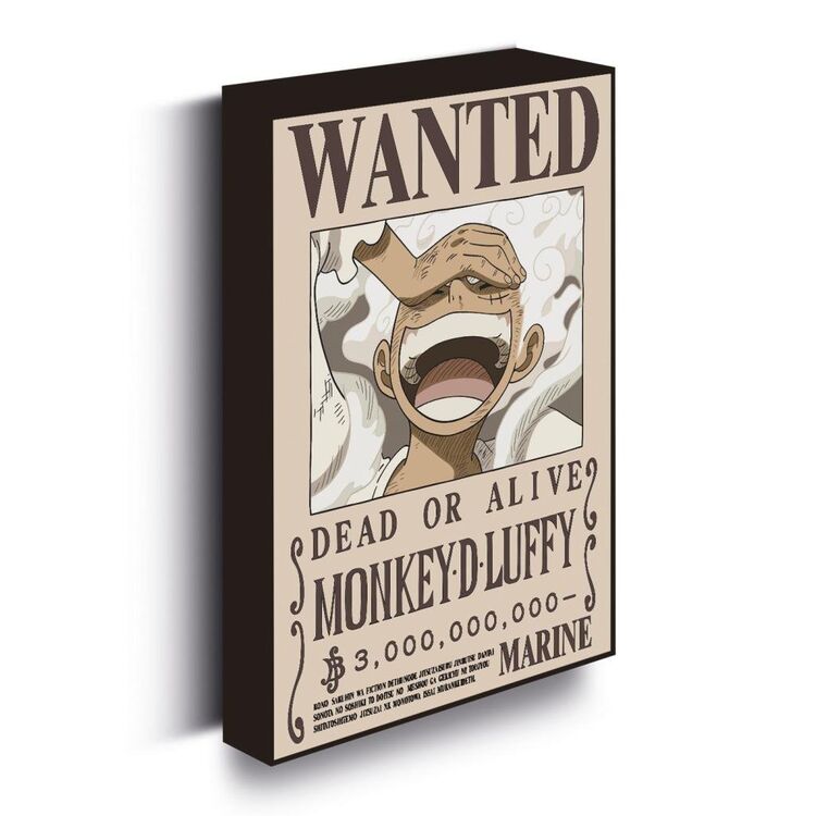 Product Καμβάς One Piece Luffy Gear 5 Wanted Light Canvas image